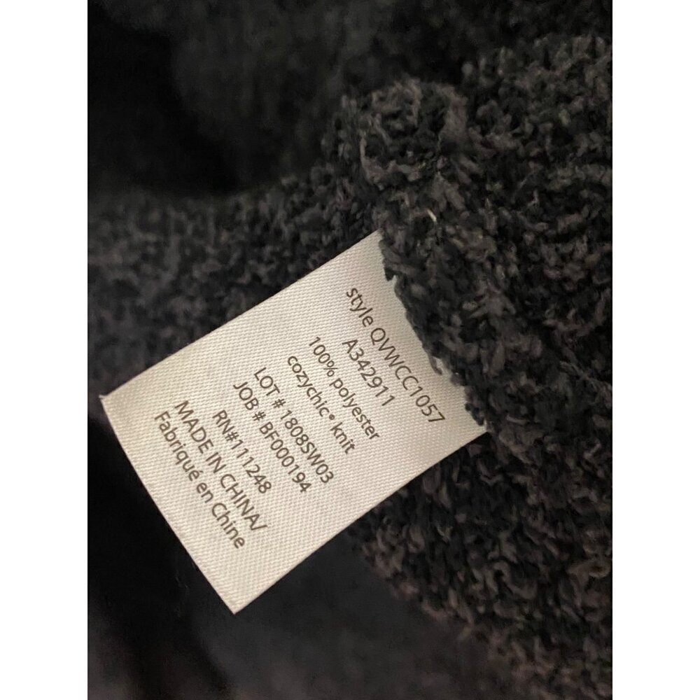 Barefoot Dreams Women's Charchol Grey Open Front Long Sleeve Cardigan - XL - Picture 4 of 13